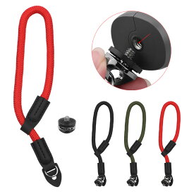 Kandao QooCam ハンド紐 ストラップ ポリエステル リスト紐 ストラップ 落下防止 グリップ紐 ストラップ Kandao QooCamアクションカメラ クーカム3 / 3 ウルトラ / 8K / Ego