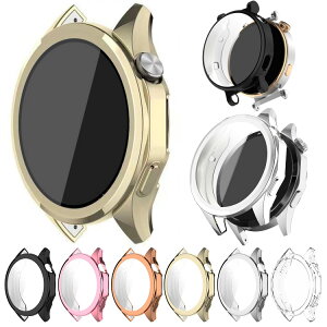 HUAWEI WATCH GT5 ケース GT 5 Pro カバー メッキ / クリア 液晶保護 フィルム一体 保護ケース/カバー TPU 耐衝撃ケース/カバー ソフトケース ファーウェイウォッチ GT 5 / GT 5 プロ 41mm / 42mm / 46mm