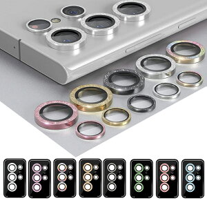 Galaxy S25 �J���������Y �����K���X S25+/S25 Ultra �O���b�^�[ ���炫�� �J�����ی�K���X�t�B���� �J���������Y�ی샊���O�J�o�[ �����Y �v���e�N�^�[Samsung �T���X�� �M�����N�V�[S25/S25�v���X/S2