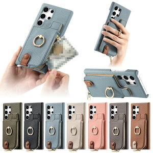 Galaxy S25 �P�[�X S25+/S25 Ultra �J�o�[ PU���U�[ �J�[�h���[ �t�@�X�i�[�t���|�P�b�g �X�^���h�@�\ Samsung �T���X�� �M�����N�V�[ S25/S25 �v���X/S25 �E���g�� �A���h���C�h �X�}�[�g�t�H��/�X�}�t�H/