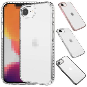 iPhone16e �N���A �P�[�X �ϏՌ� �J�o�[ TPU+�v���X�`�b�N ���� �p �ی� �R�[�i�[�o���p�[ Apple �A�b�v�� �A�C�t�H�� 16e �������� ������� �X�}�[�g�t�H���P�[�X/�J�o�[