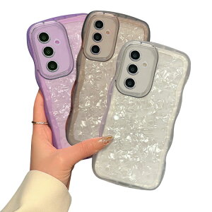Galaxy S25 �P�[�X �N���A �E�F�[�u �g�^ �Ȃ݂Ȃ� S25+/S25 Ultra �J�o�[ �N���A ���� �g�� TPU �\�t�g�P�[�X ���� ������ ���킢�� ���炫�� �O���b�^�[ Samsung �T���X�� �M�����N�V�[ S25/S25 �v���X/