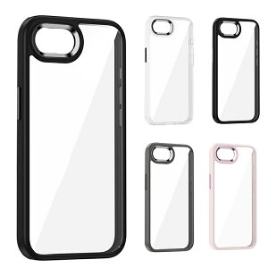 iPhone16e �N���A �P�[�X �ϏՌ� �J�o�[ �N���A ���� ���b�L TPU+�v���X�`�b�N ���� ������ ���킢�� �V���v�� Apple �A�b�v�� �A�C�t�H�� 16e 2025�N���f�� �������� ������� �X�}�[�g�t�H��/�X�}