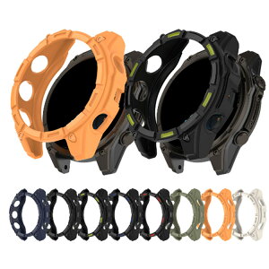 Garmin tactix 8 AMOLED ケース 51mm TPU 耐衝撃ケース/カバー ガーミン タクティクス 8 AMOLED ソフトケース カバー 保護ケース/カバー