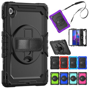 Lenovo Tab ZAEH0063JP �P�[�X 2025���f�� 10.1�C���` �ϏՌ� �J�o�[ TPU �ϏՌ��P�[�X �V�����_�[�R �X�g���b�v/���|���R �X�g���b�v�t�� ������ �x���g �����h�~�x���g �Ў葀�� ����� �Ў莝�� �X