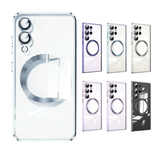 Galaxy S25 Edge �P�[�X �N���A �J�o�[ Qi�[�d ���C�����X�[�d �Ή� ���b�L �w�ʓ��� TPU �\�t�g�P�[�X �ی�P�[�X �V���v�� Samsung �T���X�� �M�����N�V�[ S25 Edge �������� ������� �X�}�[�g�t�H��/