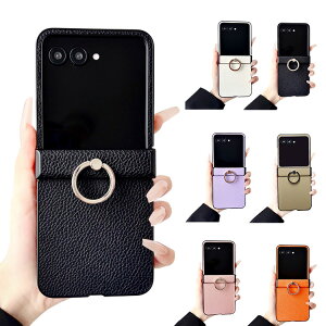 Razr 60/60s/60d �P�[�X Razr60 Ultra �ϏՌ� �J�o�[ PU���U�[ �܂肽���݌^ ��̌^�����O�t�� �X�^���h�@�\ �X�g���b�v�� �V���v�� ������ Motorola ���g���[�� ���[�U�[60 / 60 �E���g�� �������� ������