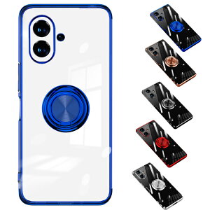 Galaxy A25 5G �N���A �P�[�X SC-53F SCG33 �ϏՌ� �J�o�[ �N���A ���� �}�O�l�b�g���ԍڃz���_�[�Ή� ���b�L TPU �\�t�g�P�[�X ��̌^�����O�t�� �X�^���h�@�\ �X�g���b�v�� Samsung �T���X�� �M�����N