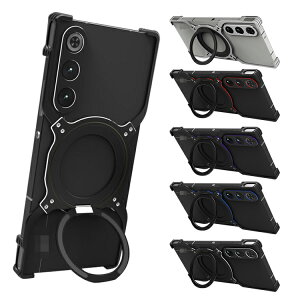 REDMAGIC 10 Air ケース カバー アルミバンパー ケース/カバー 一体型リング付き スタンド機能 かっこいい アルミバンパー Nubia ヌビア レッドマジック10エアー アンドロイド おすすめ おしゃれ