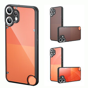 CMF Phone 2 Pro �P�[�X �N���A �w�ʓ��� �J�o�[ �}�b�g �ϏՌ� �P�[�X/�J�o�[ TPU + �v���X�`�b�N �X�g���b�v�� Nothing �i�b�V���O CMF Phone 2 Pro �������� ������� �X�}�[�g�t�H��/�X�}�t�H/�X�}�z�P