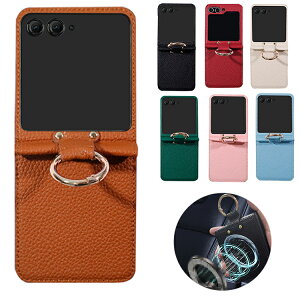 Razr 60/60s/60d �P�[�X Razr60 Ultra �ϏՌ� �J�o�[ PU���U�[ �܂肽���݌^ Qi�[�d ���C�����X�[�d �Ή� �}�O�l�b�g���ԍڃz���_�[�Ή� ��̌^�����O�t�� �X�^���h�@�\ �X�g���b�v�� �V���v�� ������