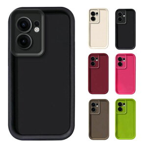 OPPO Reno13 A ケース reno 13a 耐衝撃 カバー TPU ソフトケース シンプル 保護ケース お洒落 オッポ リノ13 A アンドロイド おすすめ おしゃれ スマートフォンケース/カバー ストラップ穴