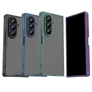 Galaxy Z Fold7 �P�[�X /�J�o�[ �܂肽���݌^ �}�b�g ������ �v���X�`�b�N �n�[�h�P�[�X �V���v�� ������ Samsung �T���X�� �M�����N�V�[ Z �t�H�[���h7 �ی�P�[�X �A���h���C�h �������� �������