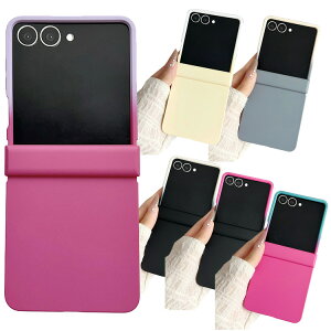 Galaxy Z Flip7 P[X Jo[ Of[V ܂肽݌^ TPU +vX`bN Samsung TX MNV[ Z tbv7 یP[X AhCh  