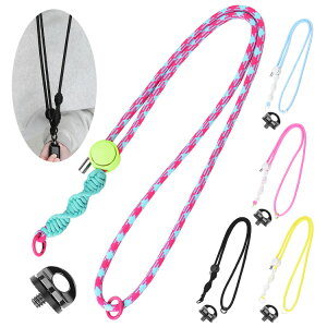 Osmo Pocket 3 / 4 ショルダーストラップ 肩掛け ネックストラップ 落 ショルダーストラップ 肩掛け カメラ紐 カメラストラップ ネックストラップ 落下防止 三脚穴利用 1/4インチ対応 長さ調節可