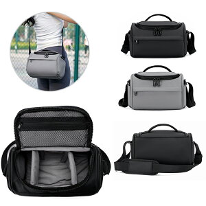SONY/CANON キャノン/富士フイルム FUJIFILM/NIKON(ニコン) /オリンパス バッグ カメラケース ショルダーバッグ 手提げ 間仕切り付き 一眼レフ レディース メンズ 肩掛け 撥水 カメラバッグ カメラポ