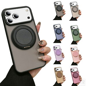 iPhone17 ϏՌP[X / Jo[ 17 Air/17 Pro/17 Pro Max wʔ }bg Qi[d CX[d Ή Xgbvz[t ̌^Ot X^h@\ Xgbv   Apple A