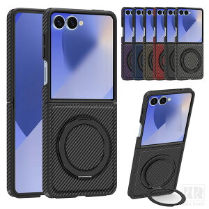 Galaxy Z Flip7 P[X /Jo[ ܂肽݌^ PUU[ P[X J[{ X^h@\ ̌^X}zOt Samsung TX MNV[ Z tbv7 یP[X