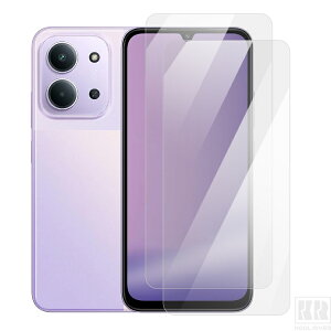 Redmi 15C ガラスフィルム 強化ガラス 2枚入り 液晶保護 9h 液晶保護シート 小米 シャオミ レッドミー 15C 液晶保護 ガラスシート 画面保護 保護フィルム 傷防止