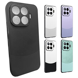 Xiaomi 15T P[X 15T Pro Jo[ TPU+PUU[ wʃP[X Xgbv 킢 fB[X  VI~ 15T/15T v   VI~[