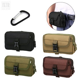 Xiaomi 15T ケース 15T Pro カバー 横仕様 ベルトにつける ベルトポーチ 2台収納 カラビナ付き ファスナー付きポケット ベルトホルスター ウエストポーチ ベルトループ 多機種対応 カード収納 シ