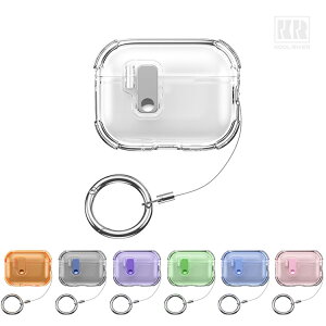 AirPods Pro 3 �N���A �ϏՌ� �P�[�X ��3���� �J�o�[ �N���A ���� �J���r�i�t�� TPU �\�t�g�P�[�X Qi�[�d ���C�����X�[�d�Ή� �X�g���b�v�t�� �ی�J�o�[ Apple �G�A�[�|�b�Y �v�� AirPods Pro3 ��3���� 2