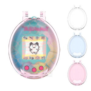 オリジナルたまごっち クリア ケース Original Tamagotchi カバー 透明 プラスチック ハードケース 耐衝撃 シンプル お洒落 かわいい BANDAI バンダイ シンプル おしゃれ パープルスカイ ピンクラン