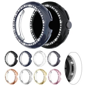 Pixel Watch5/4 �P�[�X �J�o�[ ���C���X�g�[�� ���炫�� Pixel Watch 5/4 41mm / 45mm ���b�L �n�[�h�P�[�X ���킢�� �G���K���g �ی�P�[�X Google �O�[�O���s�N�Z�� �E�H�b�`5/4 41mm / 45mm �P�F/�N���A �J�o