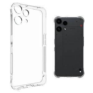 Nothing Phone 3a Lite �N���A�P�[�X �ϏՌ� �J�o�[ �N���A ���� TPU �p �ی� �R�[�i�[�o���p�[ �V���v�� �w�ʃP�[�X �\�t�g�P�[�X/�J�o�[ �X�g���b�v�� Nothing �i�b�V���O �t�H��3a ���C�g �A���h���C