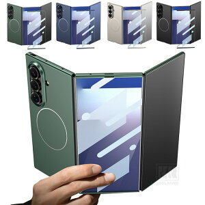 Galaxy Z TriFold �P�[�X �J�o�[ �܂肽���݌^ �O�܂� �v���X�`�b�N �����K���X�t�B�����t�� Qi���C�����X�[�d�Ή� �ϏՌ��P�[�X Samsung �M�����N�V�[ Z �g���C�t�H�[���h �A���h���C�h ��������