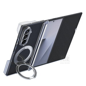 Galaxy Z TriFold �P�[�X �J�o�[ �܂肽���݌^ �O�܂� �v���X�`�b�N �}�O�l�b�g���ԍڃz���_�[�Ή� Qi���C�����X�[�d�Ή� ��̌^�����O�t�� �X�^���h�@�\ Samsung �M�����N�V�[ Z �g���C�t�H�[��