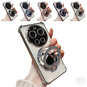 Xiaomi 17 Ultra �P�[�X �N���A �����Y�J�o�[�t�� �J�o�[ �N���A ���� �ϏՌ� �\�t�g�P�[�X �~���[�t�� �����^�X�}�z�����O�t�� �X�^���h�@�\ �p �ی� �R�[�i�[�o���p�[ �X�g���b�v�� ���킢�� 