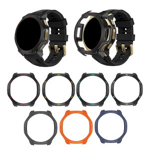 Amazfit T-Rex 3 Pro 44mm �P�[�X �J�o�[ �n�[�h�P�[�X PC�f�� �ϏՌ� �Ռ��z�� �S�ʕی� �����ȒP ��ʕی�Ȃ� �t�B�����Ȃ� �A�}�Y�t�B�b�g T-���b�N�X3 Pro �p