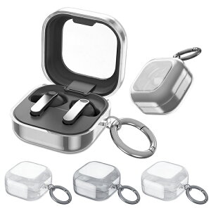 Galaxy Buds4 �P�[�X Buds 4 Pro �N���A �J�o�[ ���� TPU �V���v�� �J���r�i�t�� �N���A�P�[�X �ی�J�o�[ �������� ������� Samsung �M�����N�V�[�o�b�Y4 / �o�b�h4 �v�� ���C�����X�C���z�� ���h�~ ��