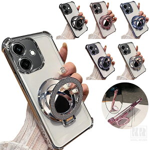 Galaxy A07 5G �P�[�X �N���A �J�o�[ �����Y�J�o�[�t�� �N���A ���� ���b�L TPU �\�t�g�P�[�X �����^�X�}�z�����O�t�� �~���[�t�� �X�^���h�@�\ �p �ی� �R�[�i�[�o���p�[ �X�g���b�v�� Samsung �M