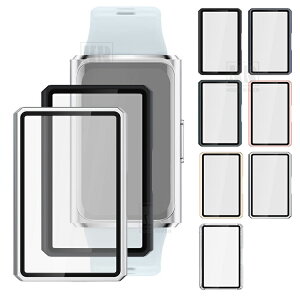 HUAWEI Band11 �P�[�X �ϏՌ� Band 11 Pro �J�o�[ �t���ʋ����K���X ����/�}�b�g �S�ʕی� �t���ی�P�[�X �t�@�[�E�F�C �o���h11/11 �v�� �P�F/�N���A �t�B������� �n�[�h�P�[�X