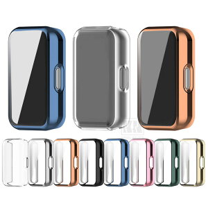 HUAWEI Band 11 / Band 11 Pro �ϏՌ� �P�[�X �J�o�[ ���b�L �N���A TPU �ϏՌ� �t���ی�t�B������̌^ �t�@�[�E�F�C �o���h11 �v�� �S�ʕی� �\�t�g�P�[�X