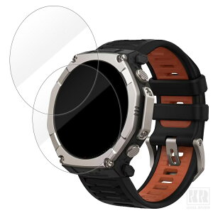 Amazfit T-Rex Ultra 2 �K���X�t�B���� �����K���X 2���Z�b�g �t���ی�v���e�N�^�[/�K���X �t�B���� �t���ی십���K���X �A�}�Y�t�B�b�g T-���b�N�X �E���g�� 2 ���˖h�~ �d�x9H 2.5D���E���h�G�b�W