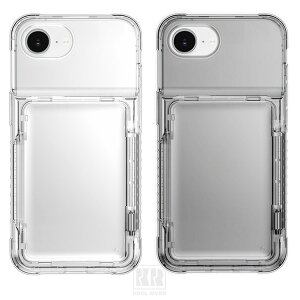 iPhone17e / iPhone16e �N���A �P�[�X �J�o�[ �J�[�h���[ ���� TPU +�v���X�`�b�N �p �ی� �R�[�i�[�o���p�[ �X�^���h�@�\ ����h�~ ����~�� ���킢�� ���f�B�[�X Apple �A�b�v�� �A�C�t�H�� 17e / 16e 20