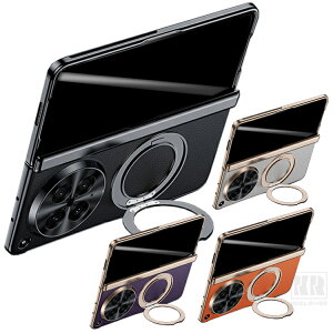 OPPO Find N6 �P�[�X �J�o�[ �܂肽���݌^ �����K���X�t�B�����t�� �����K���X+�v���X�`�b�N �O�ʋ����K���X ���b�L Qi�[�d ���C�����X�[�d�Ή� �A���~ �J���������Y�J�o�[�t�� ��̌^�A���~��
