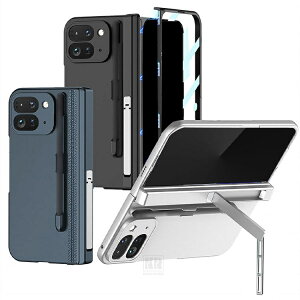 Pixel 11 Pro Fold �P�[�X �ϏՌ� �J�o�[ �����K���X+�v���X�`�b�N �O�ʋ����K���X �X�^���h�@�\ �y���z���_�[�t�� �V���v�� �O�[�O�� �s�N�Z��11 �v�� �t�H�[���h �ی�P�[�X �A���h���C�h ����