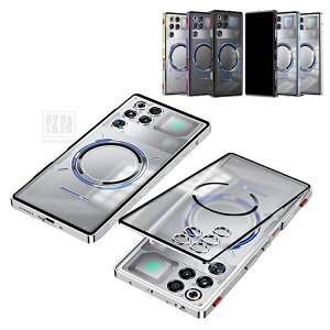 REDMAGIC 11S Pro �o���p�[ �P�[�X 11SPro+ �A���~�o���p�[ Qi�[�d ���C�����X�[�d �Ή� ������ �w�ʃp�l�� �J���������Y�J�o�[�t�� Nubia �k�r�A ���b�h�}�W�b�N11S�v��/11S�v�� �v���X ������� �X�}