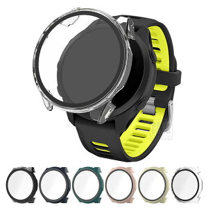 Forerunner 70/170 �P�[�X 170Music �J�o�[ �t���ʋ����K���X �S�ʕی� �t���ی�P�[�X �P�F/�N���A �t�B������� �n�[�h�P�[�X Garmin �K�[�~�� �t�H�A�����i�[170 Music