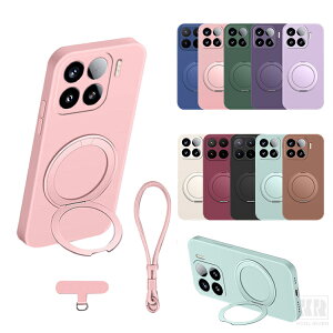 Xiaomi 17T �P�[�X �ϏՌ� 17TPro �J�o�[ �X�g���b�v�t�� TPU �\�t�g�P�[�X �����^�X�}�z�����O�t�� �X�^���h�@�\ �V���v������ ������ ���킢�� �Ռ��z�� ���� �V���I�~17T �v�� �������� �V���I