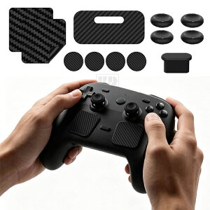 Steam Controller 2026 �V���R�������O+�ی�t�B����+�[�d���L���b�v 1�Z�b�g ���v12���� �[�d��ی�t�B���� ��? �蕿�h��? �[�d���L���b�v �h�o�X�e�B�b�N�ی샊���O �g���b�N�p�b�h�ی� �^�b�`