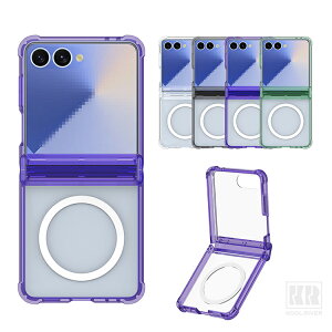 Galaxy Z Flip8 �P�[�X �N���A �ϏՌ� �J�o�[ �܂肽���݌^ ���� �T�u�f�B�X�v���C�t���ی�t�B���� �����K���X�t�B�����t�� Qi�[�d ���C�����X�[�d �Ή� �q���W�ی� �v���X�`�b�N �n�[�h�P�[�X 