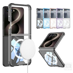 Galaxy Z Flip8 �P�[�X �N���A �ϏՌ� �J�o�[ �܂肽���݌^ ���� Qi�[�d ���C�����X�[�d �Ή� TPU �\�t�g�P�[�X �p �ی� �R�[�i�[�o���p�[ �V���v�� Samsung �T���X�� �M�����N�V�[Z �t���b�v8 ������