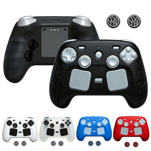 Steam Controller 2026 �P�[�X+�V���R�������O �ϏՌ� �J�o�[ �V���R�� �X�e�B�b�N�ی샊���O �X�e�B�b�N�p�v���e�N�g�����O �X�e�B�b�N�J�o�[ �P�F/�N���A �V���v�� �X���� �\�t�g�P�[�X ������