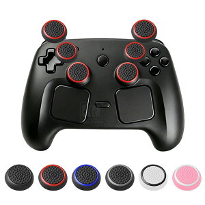 Steam Controller 2026 �V���R�������O �X�e�B�b�N�ی샊���O 3�Z�b�g ���v6���� �X�e�B�b�N�̎������ �X�e�B�b�N�p�v���e�N�g�����O �X�e�B�b�N�J�o�[ �����R���g���[���[ �Ή� �A�i���O�X�e�B