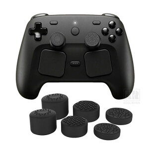 Steam Controller 2026 �V���R�������O �X�e�B�b�N�ی샊���O 3�Z�b�g ���v6���� �X�e�B�b�N�̎������ �X�e�B�b�N�p�v���e�N�g�����O �X�e�B�b�N�J�o�[ �����R���g���[���[ �Ή� �A�i���O�X�e�B
